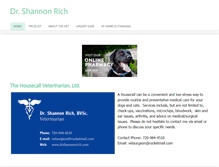 Tablet Screenshot of drshannonrich.com